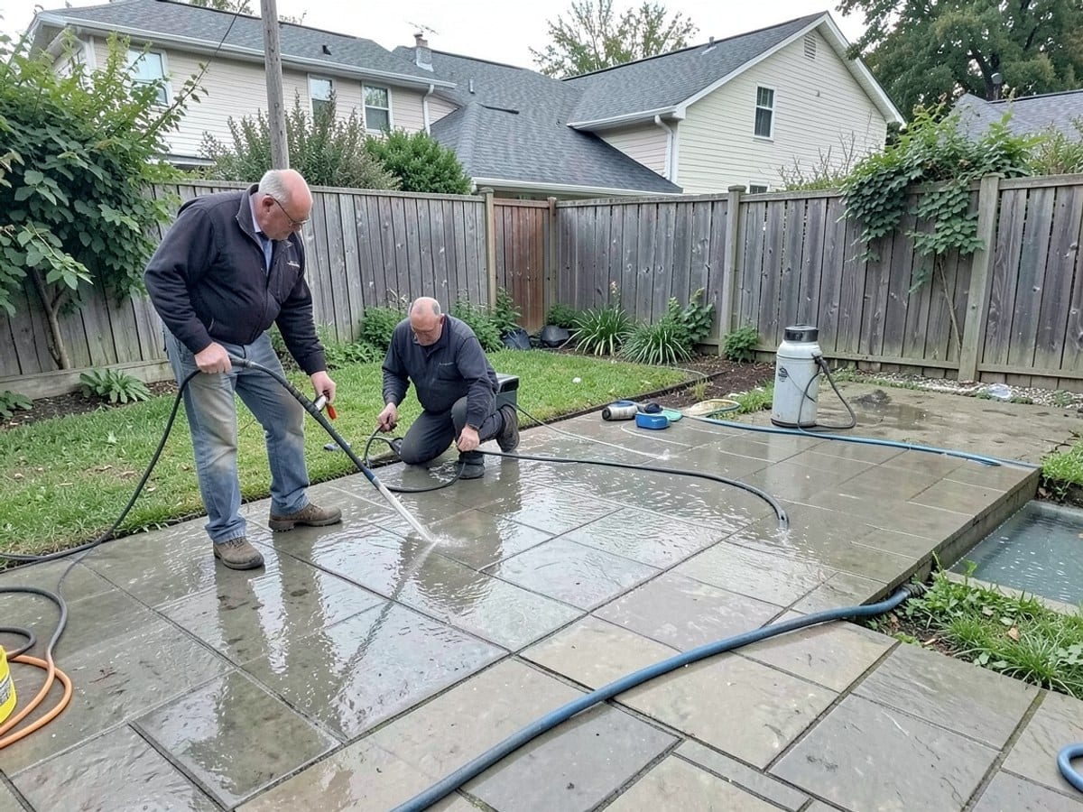 Deck Washing