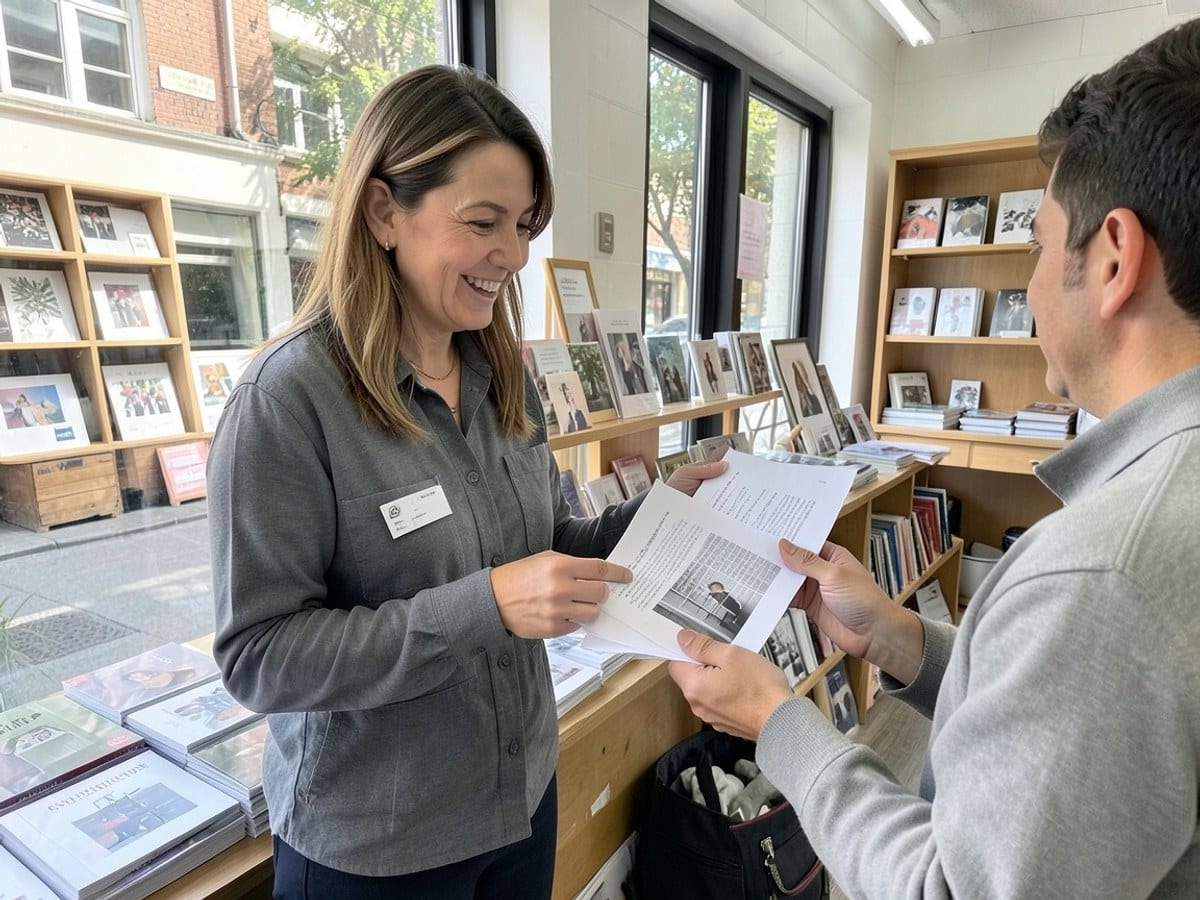 After the work: Flyers and Brochures