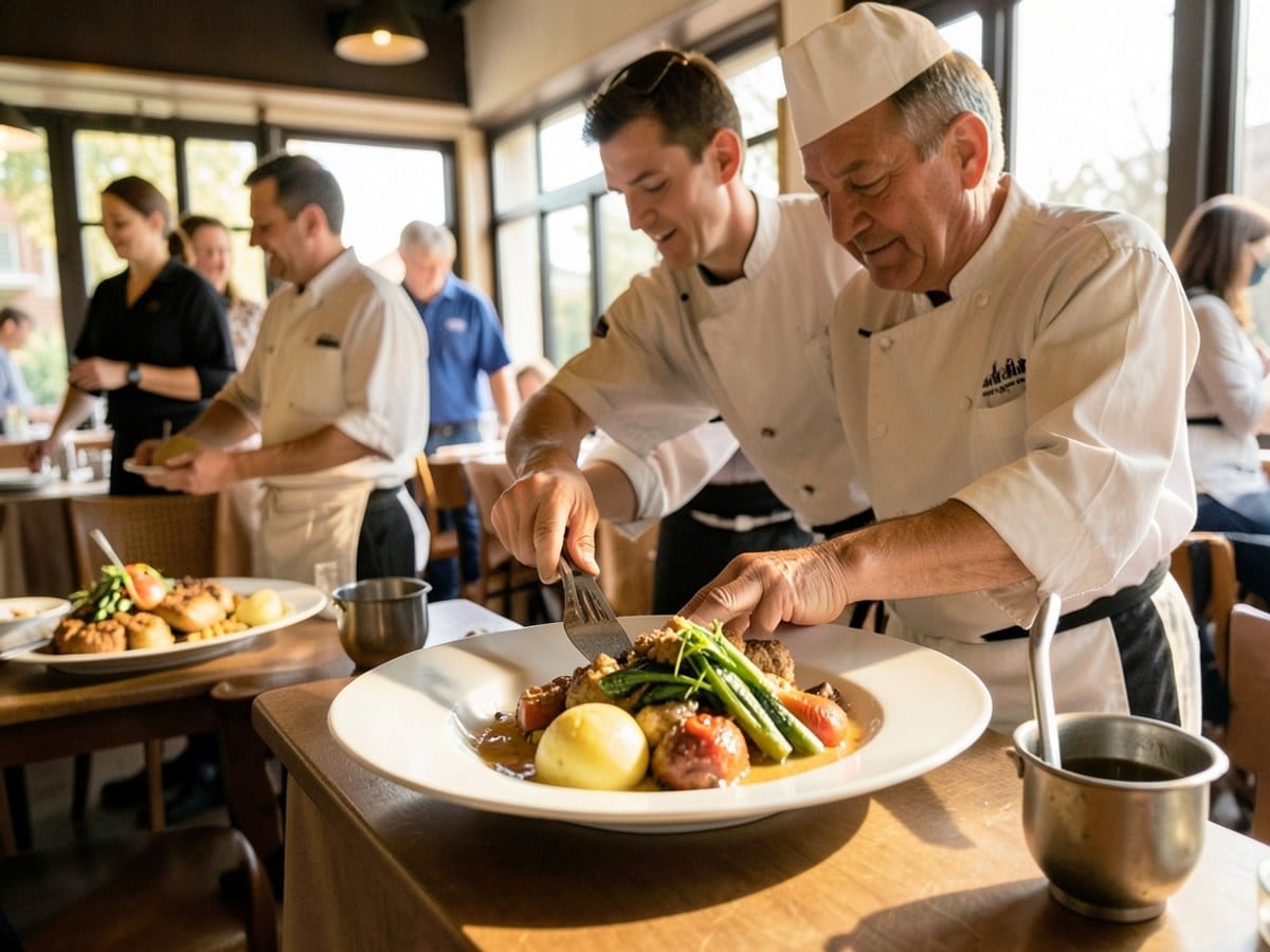 El equipo de Sample Restaurant Co