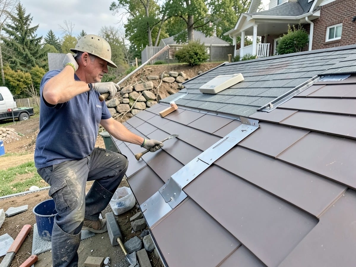 After the work: Roof Repair