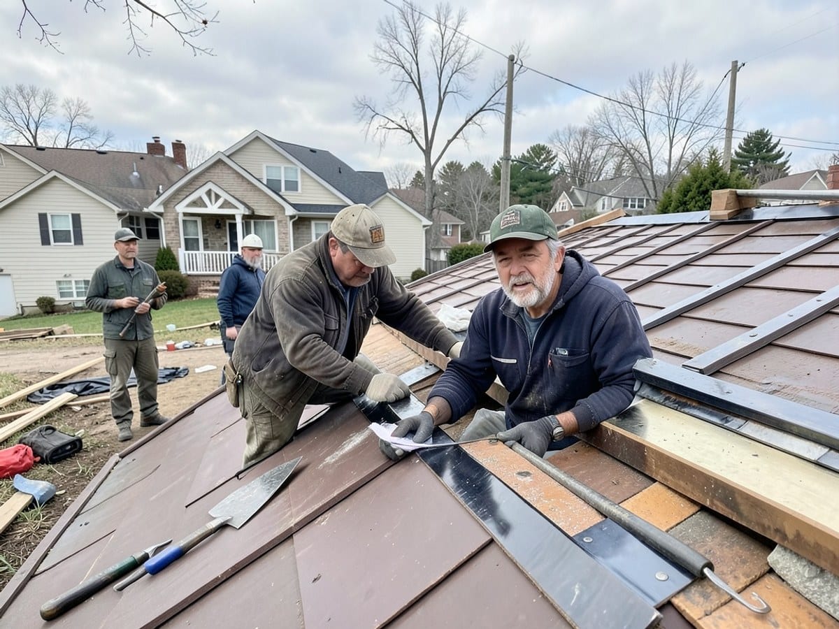 After the work: Roof Repair
