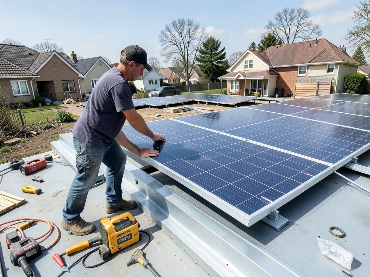 The Sample Solar Installer Co team