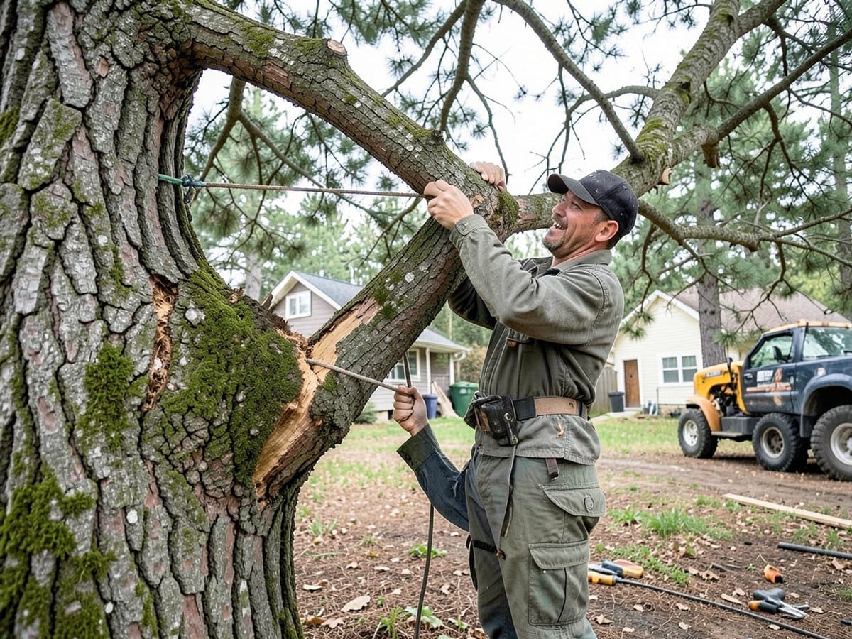 After the work: Tree Removal