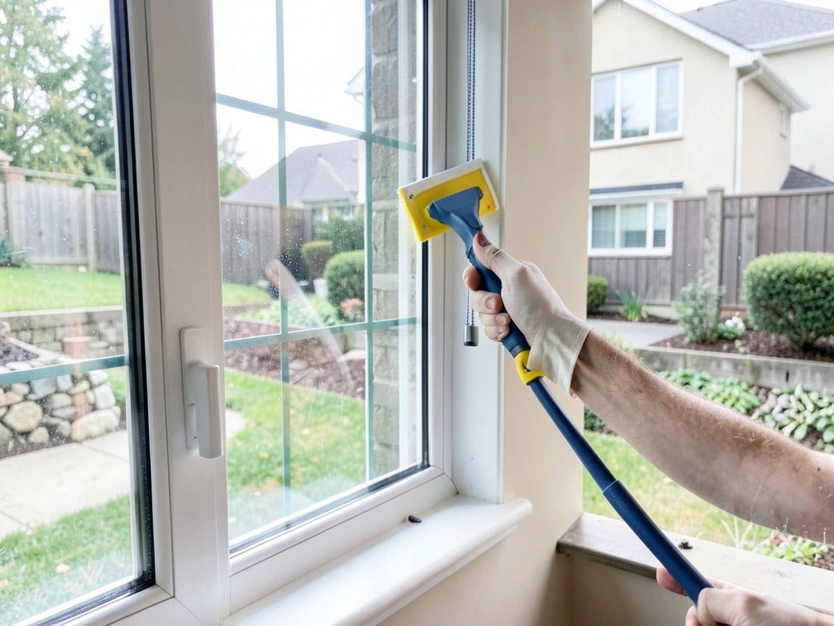 After the work: Exterior Window Cleaning